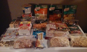 Five days of food...